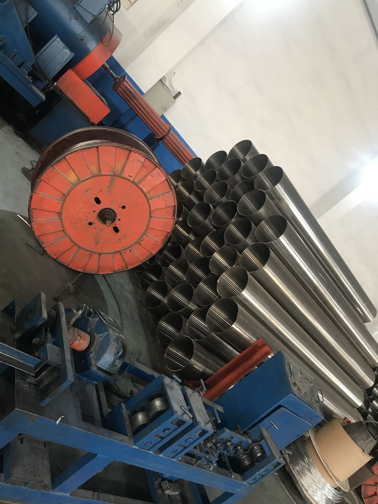 Wedge Wire Screen Making Machine for Water Drilling well,Oil and Gas Industry