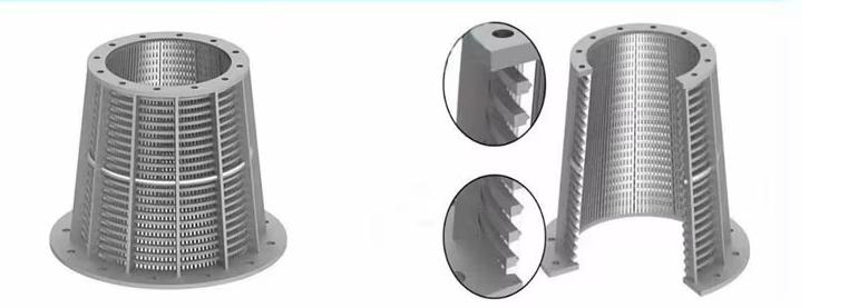 Stainless Steel Filter Basket application of Centrifuge in Sulfonate Recovery Plant with C9 Arene